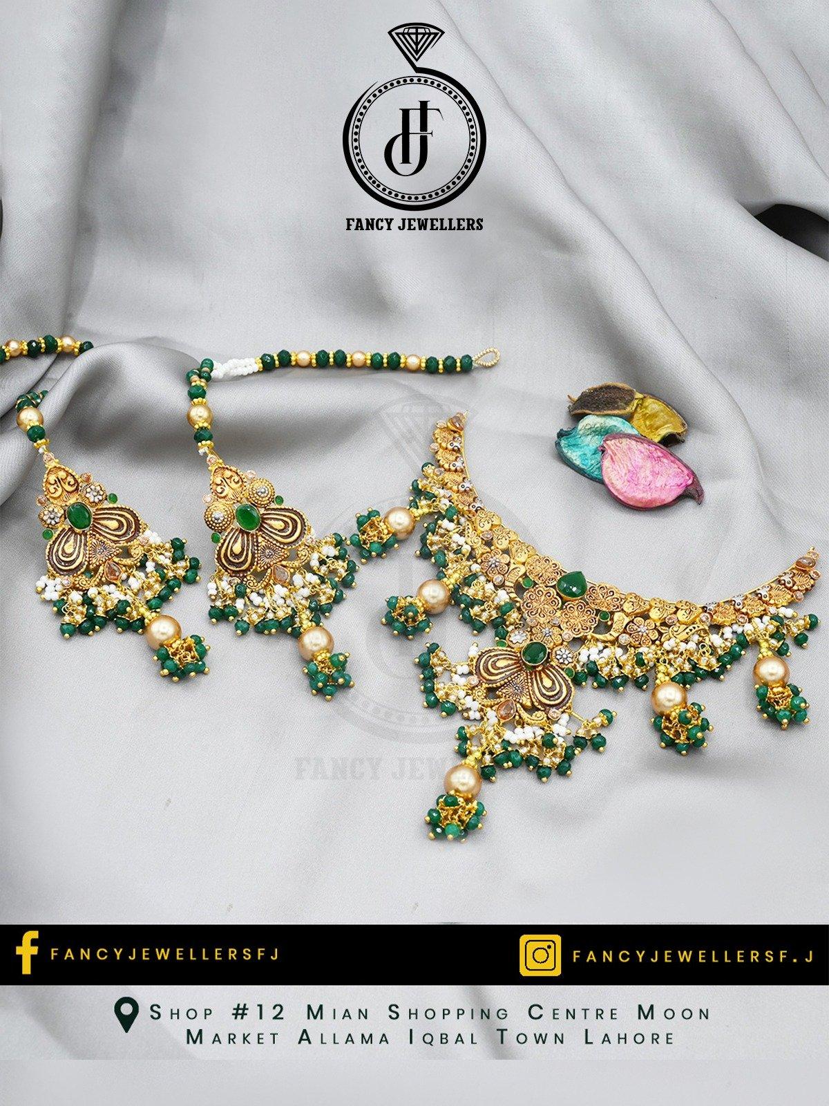 Gold Necklace Design 004