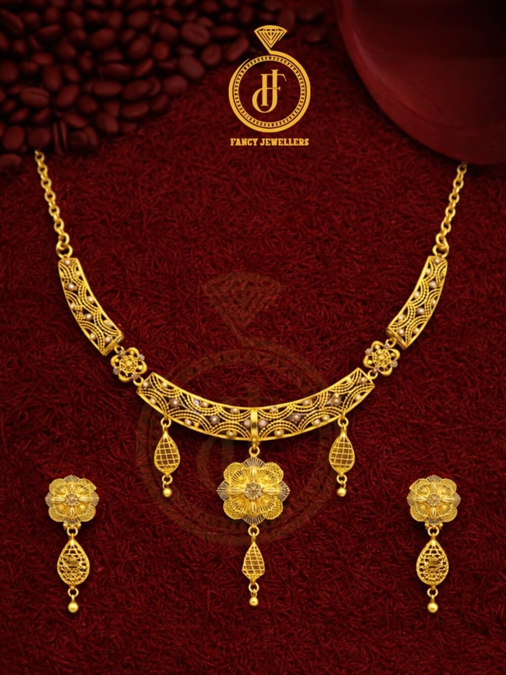 Gold Necklace Design